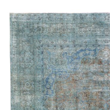 Vintage koberec - 375 x 285 cm - tmavě modrá