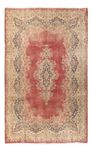 Vintage tapijt - 304 x 192 cm - licht rood