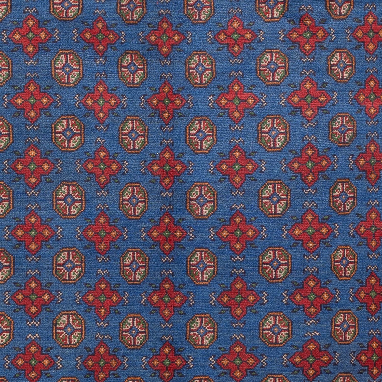 Afghaans tapijt - Filpa - 394 x 300 cm - blauw