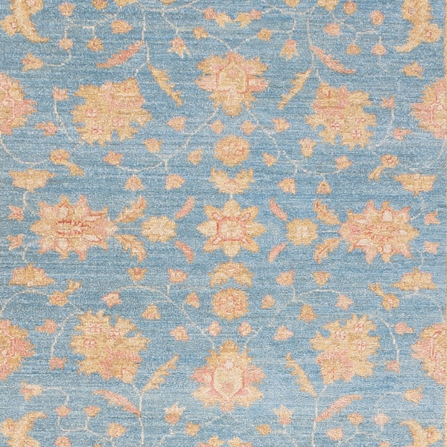 Runner Ziegler Carpet - 332 x 119 cm - ljusblå