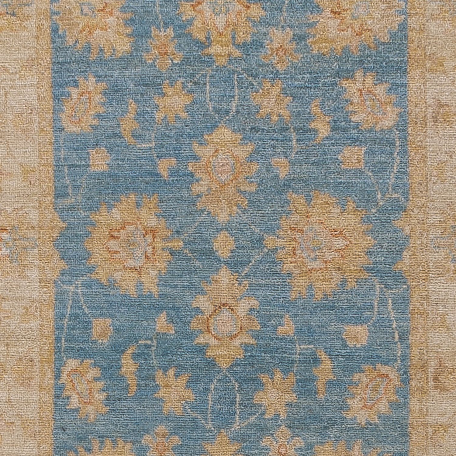 Runner Ziegler Carpet - 394 x 82 cm - ljusblå