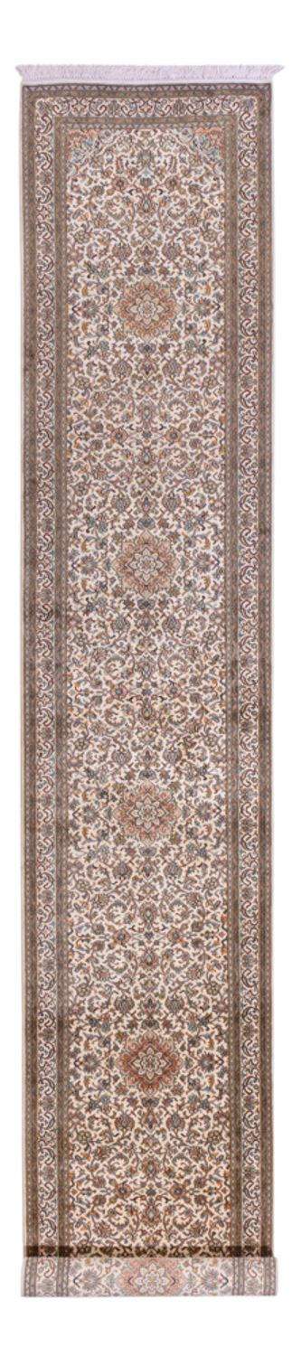 Biegacz Jedwabny dywan - Kashmir Silk - 480 x 79 cm - ciemny beż
