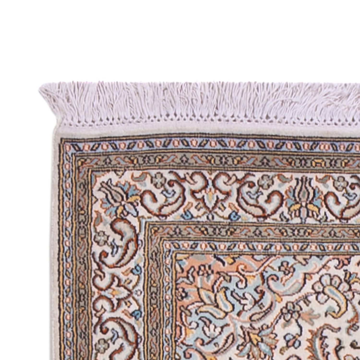 Biegacz Jedwabny dywan - Kashmir Silk - 480 x 79 cm - ciemny beż