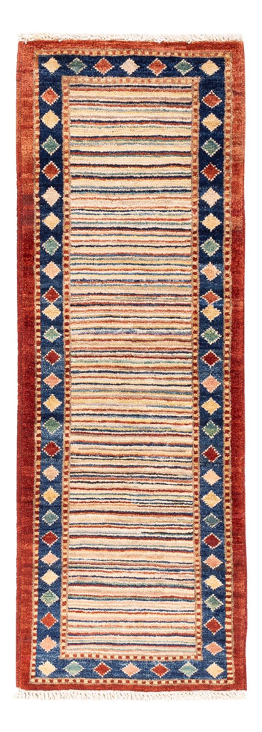 Tapis de couloir Tapis Gabbeh - Persan - 146 x 50 cm - multicolore