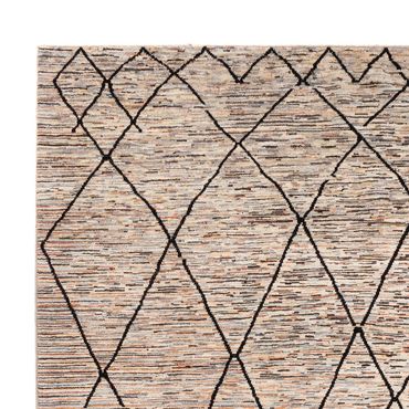Designer Rug - 284 x 218 cm - dark beige