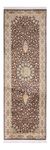 Biegacz Jedwabny dywan - Kashmir Silk - 255 x 81 cm - ciemny beż
