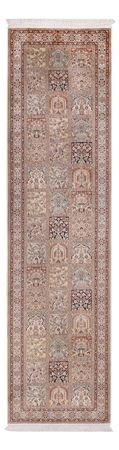 Corredor Tapete de seda - Kashmir Silk - 298 x 77 cm - bege