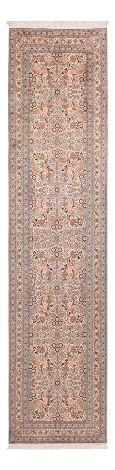 Biegacz Jedwabny dywan - Kashmir Silk - 338 x 79 cm - ciemny beż