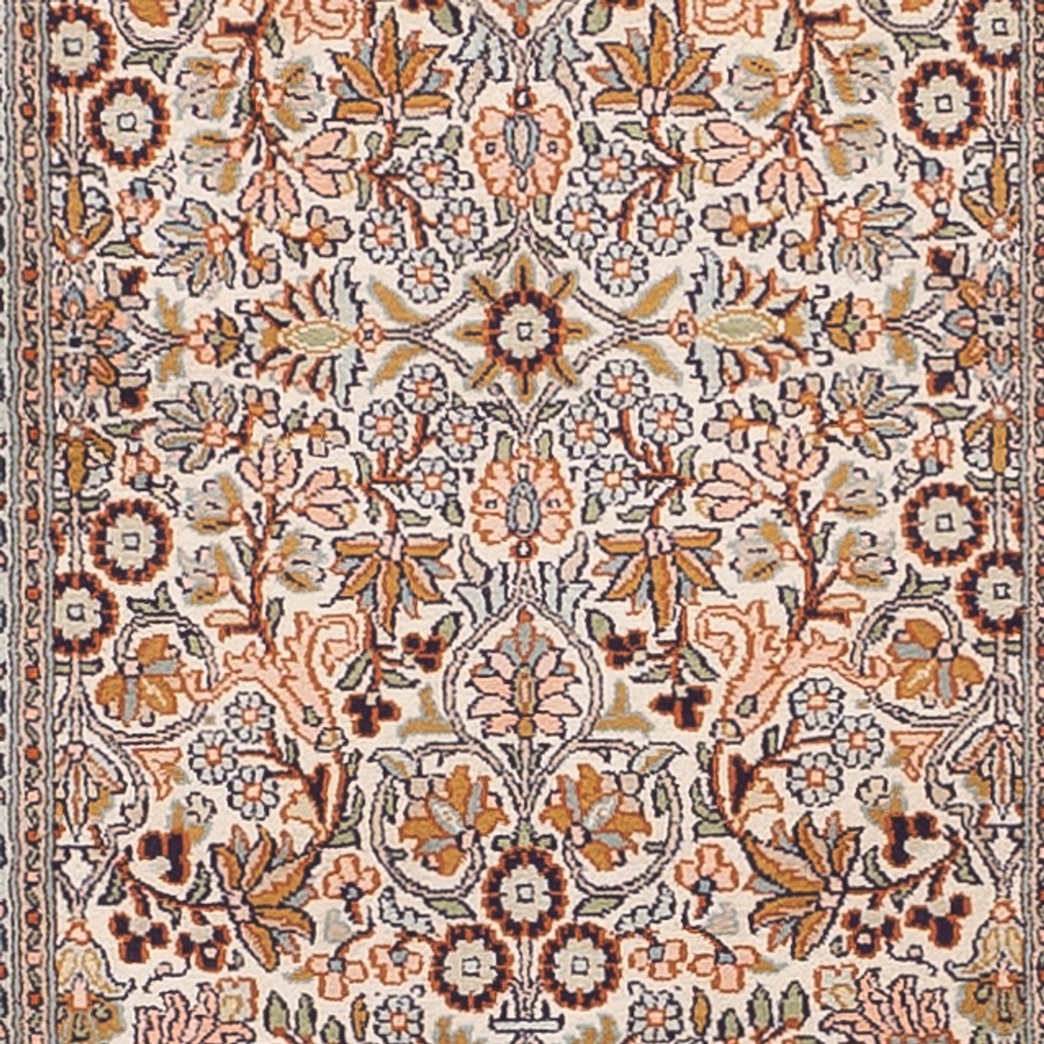 Biegacz Jedwabny dywan - Kashmir Silk - 338 x 79 cm - ciemny beż