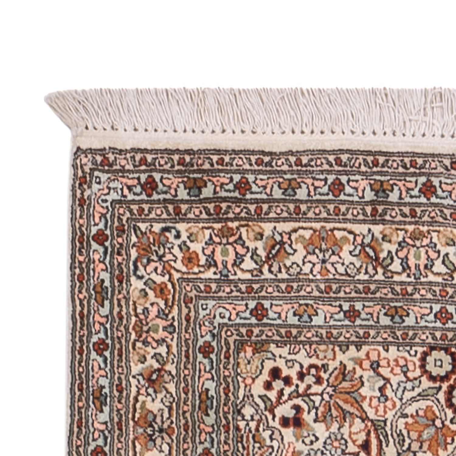 Biegacz Jedwabny dywan - Kashmir Silk - 338 x 79 cm - ciemny beż
