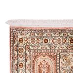 Corredor Tapete de seda - Kashmir Silk - 280 x 80 cm - bege escuro