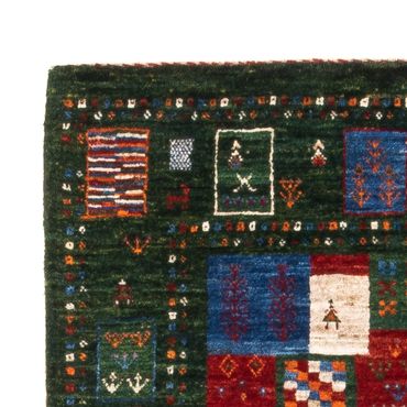 Dywan Gabbeh - Loribaft Perski - Royal - 126 x 81 cm - wielokolorowy