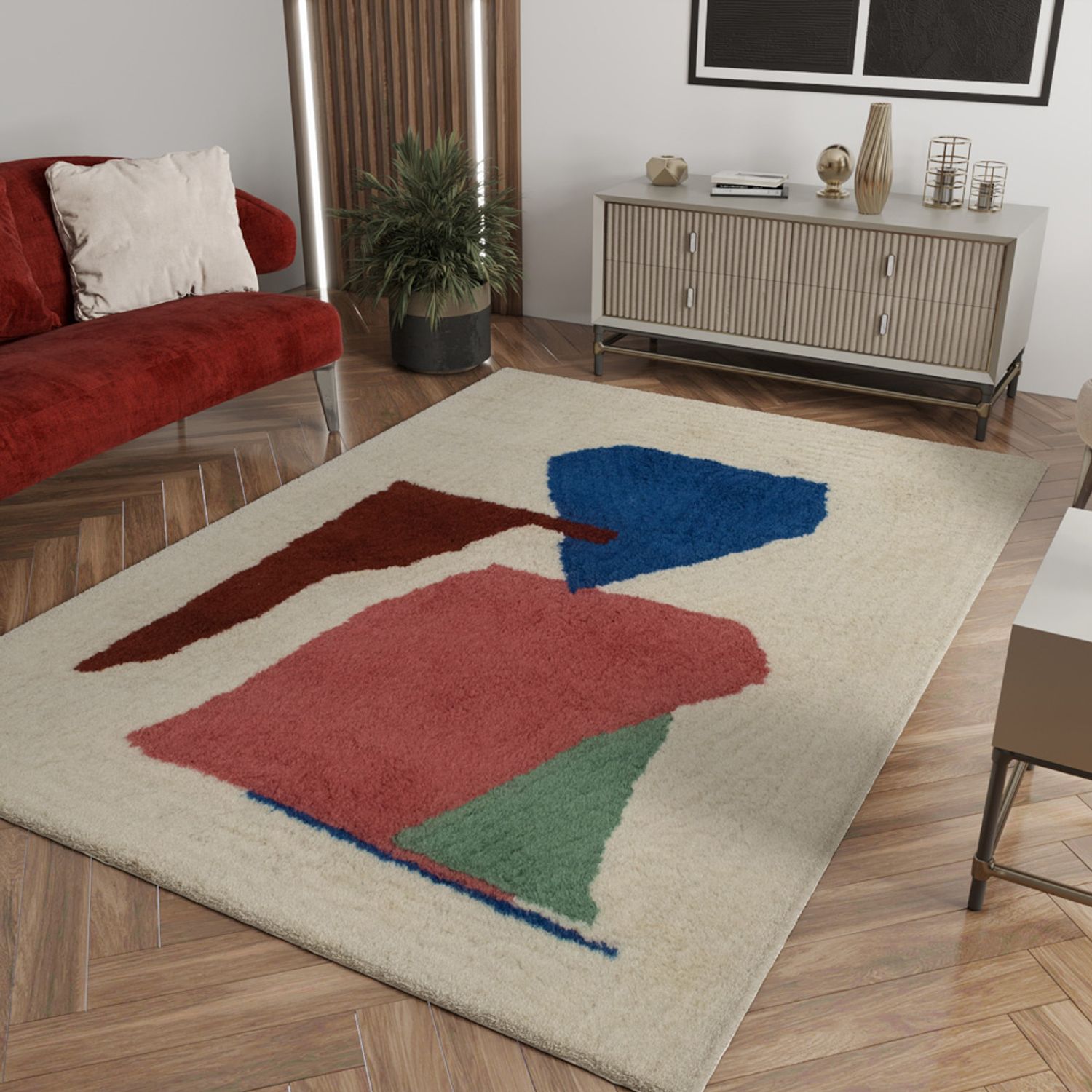 Wool Rug - Cairo Craft - rectangle