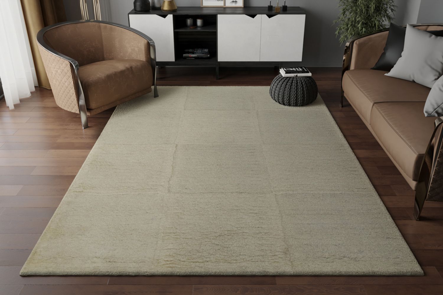 Tapis en laine - Modern Merino - rectangle