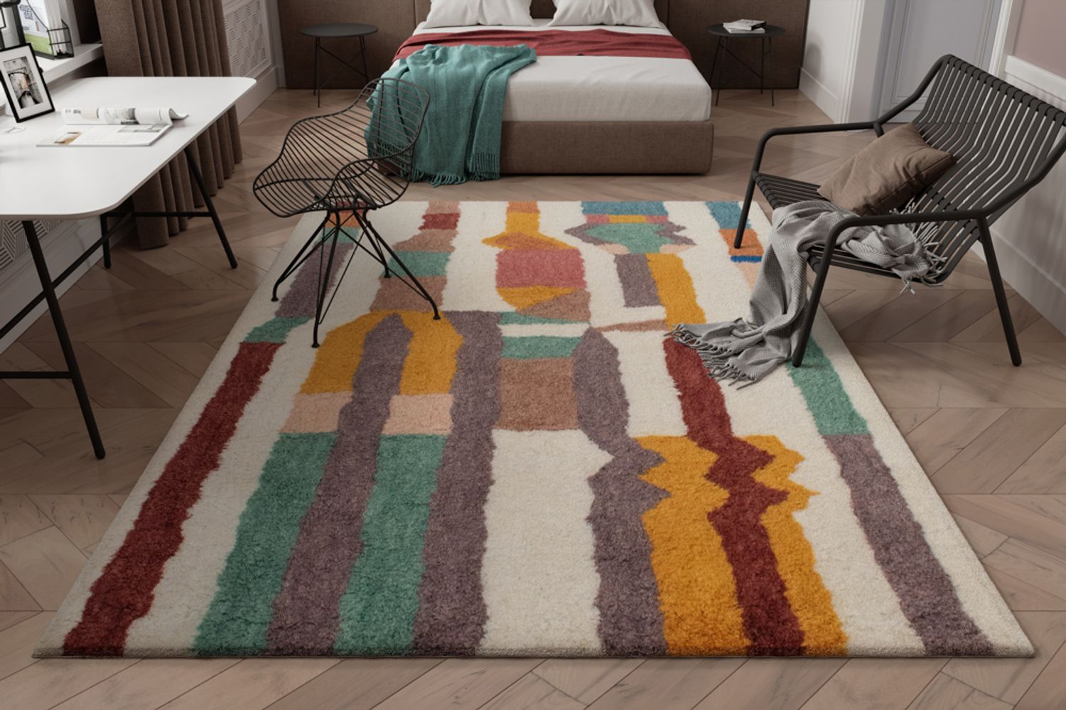 Tapis en laine - Oasis Ornament - rectangle