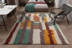 Wool Rug - Oasis Ornament - rectangle