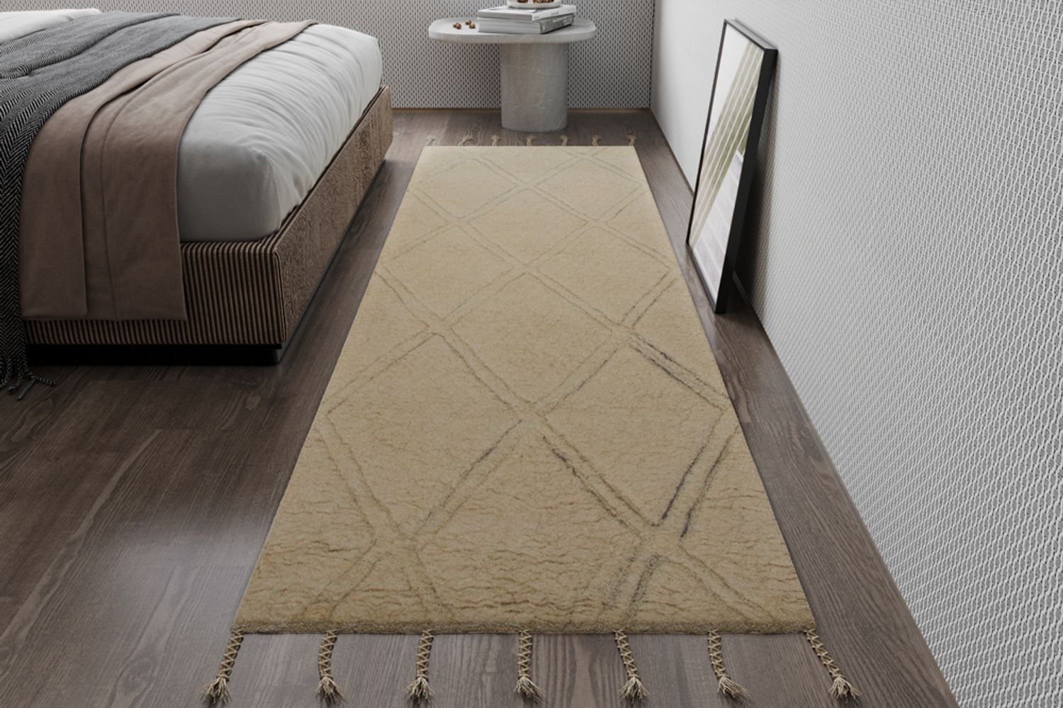 Tapis en laine - Sahara Whisper - tapis de couloir