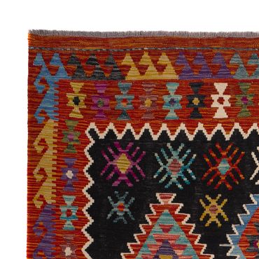 Kelimteppe - Splash - 244 x 178 cm - flerfarget