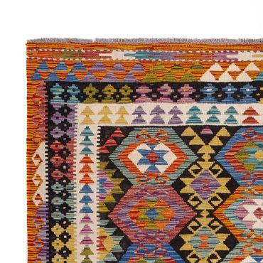 Kelimteppe - Splash - 250 x 163 cm - flerfarget