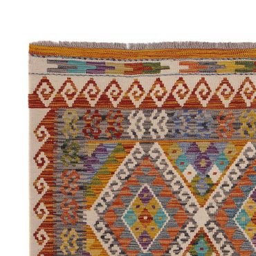 Kelimteppe - Splash - 246 x 153 cm - flerfarget