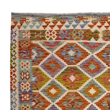Kelimteppe - Splash - 238 x 178 cm - flerfarget