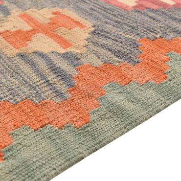 Kelimský koberec - Orientální - 209 x 151 cm - vícebarevné