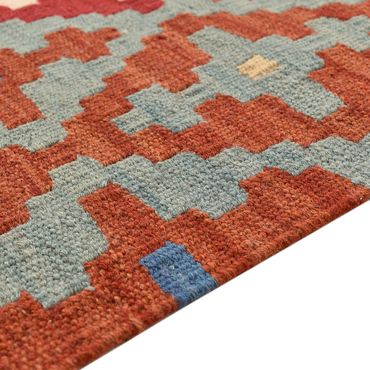 Kelimský koberec - Orientální - 196 x 153 cm - vícebarevné