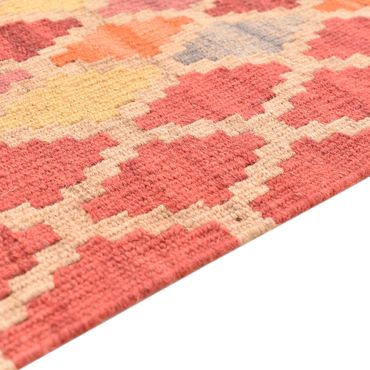 Corredor Tapete Kelim - Oriental - 194 x 60 cm - multicolorido