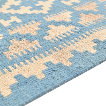 Corredor Tapete Kelim - Oriental - 199 x 64 cm - multicolorido