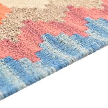 Løper Kelimteppe - Orientalsk - 196 x 56 cm - flerfarget