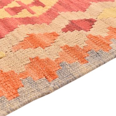 Corredor Tapete Kelim - Oriental - 195 x 54 cm - multicolorido