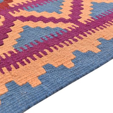 Kelimský koberec - Orientální - 208 x 150 cm - vícebarevné