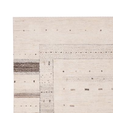 Gabbeh Rug - Loribaft Indus - 302 x 202 cm - cream