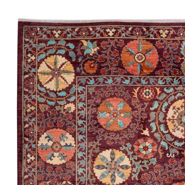 Ziegler Rug - Ariana - 251 x 202 cm - wine red