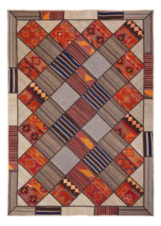 Patchwork tapijt - 230 x 160 cm - veelkleurig