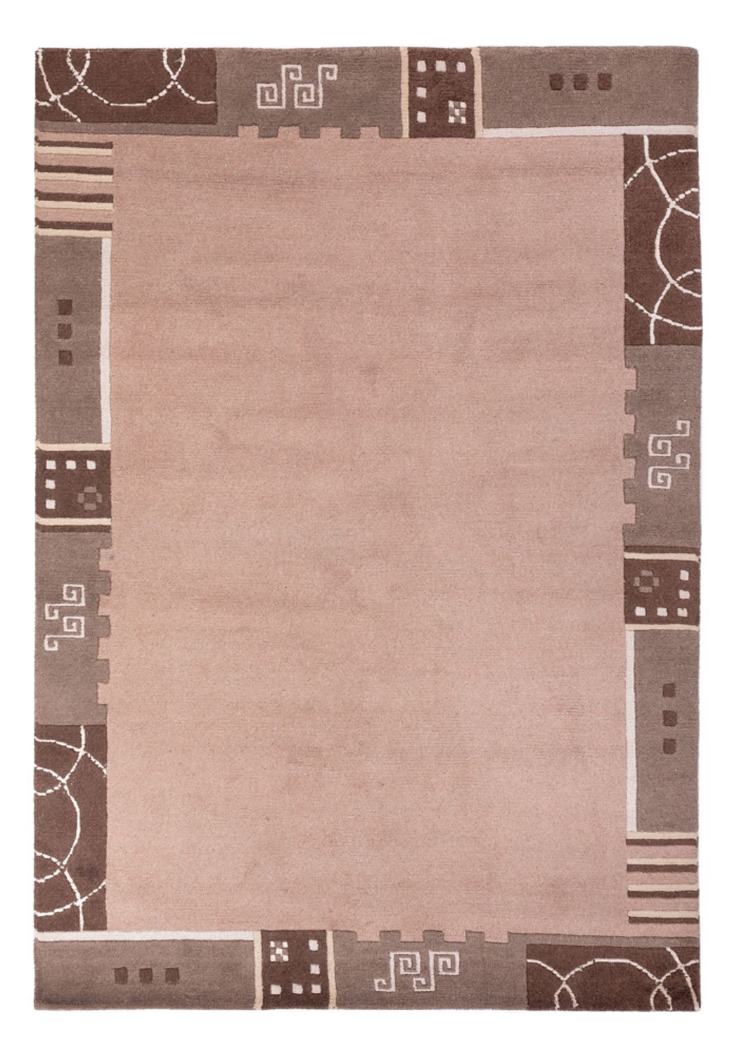 Nepal tapijt - 228 x 157 cm - lichtbruin