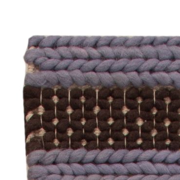 Corredor Tapete de lã - 124 x 33 cm - multicolorido