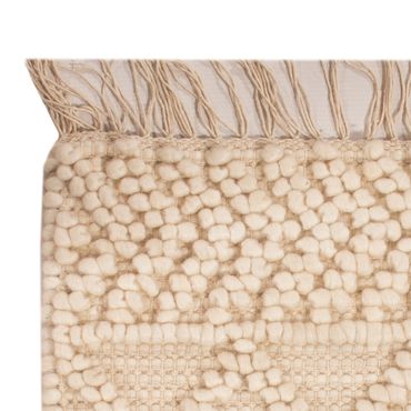 Ullteppe square  - 48 x 46 cm - krem