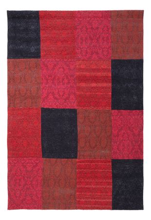 Patchwork Teppich - 180 x 120 cm - mehrfarbig