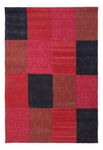 Patchwork Teppich - 180 x 120 cm - mehrfarbig