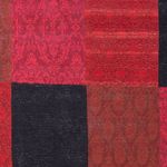 Patchwork Teppich - 180 x 120 cm - mehrfarbig