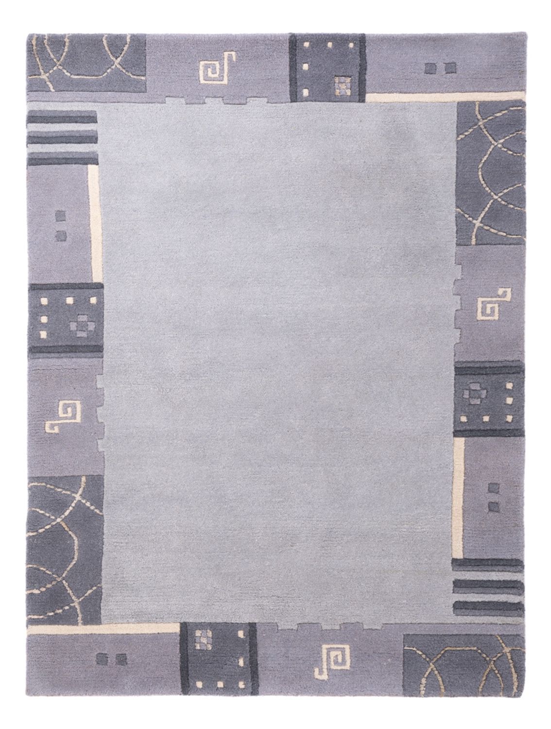 Nepal tapijt - 180 x 120 cm - blauw