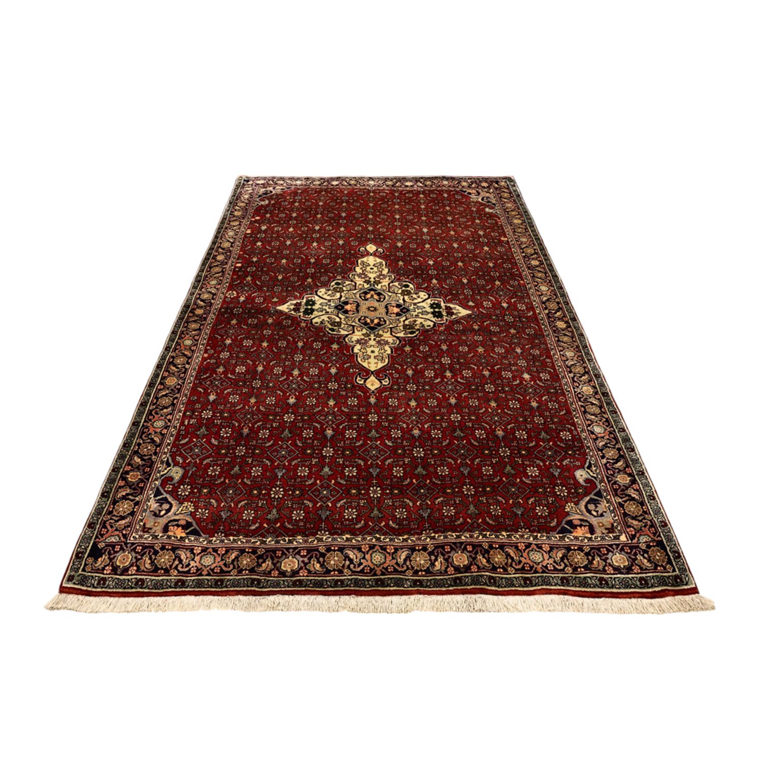 Perzisch tapijt - Bijar - 217 x 144 cm - rood