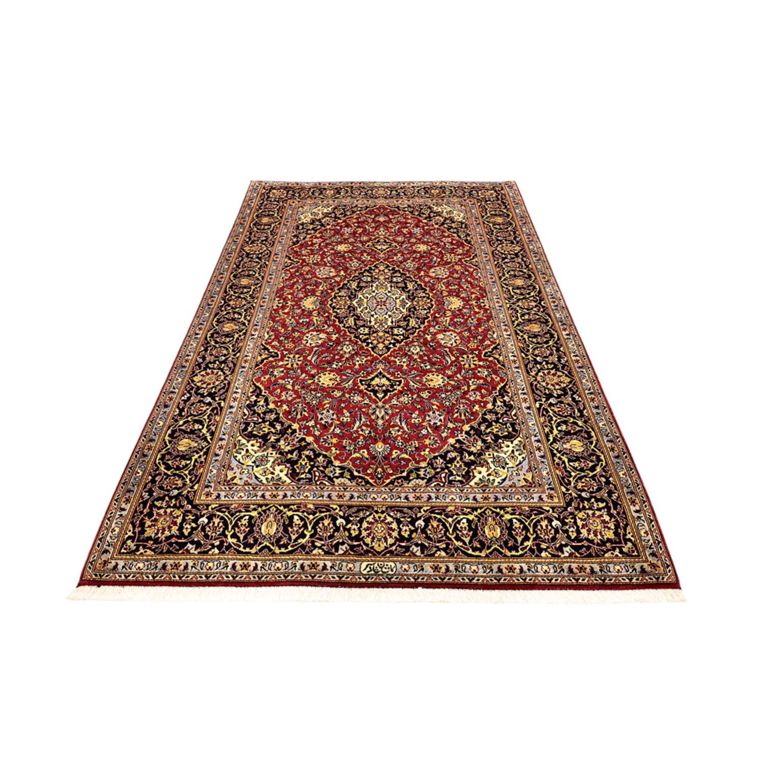 Perzisch tapijt - Keshan - 211 x 138 cm - rood