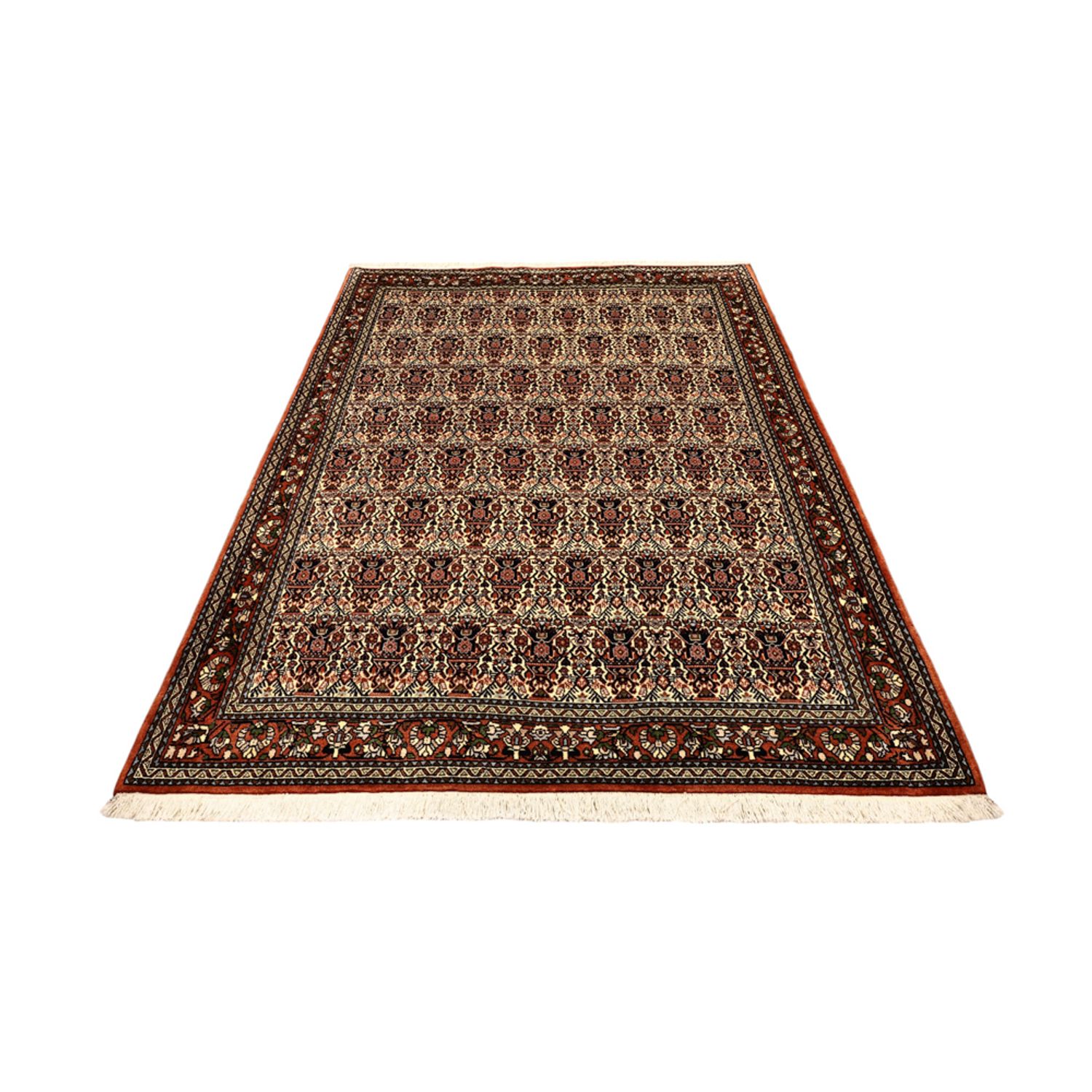 Perzisch Tapijt - Nomadisch - 201 x 153 cm - donker beige