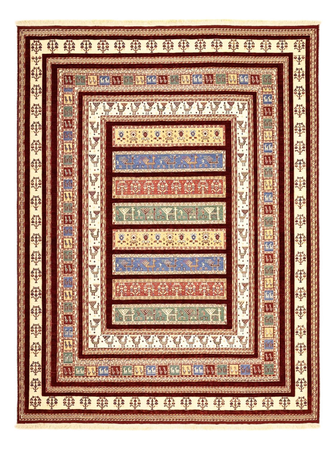 Kelim Teppich - Oriental - 225 x 175 cm - mehrfarbig