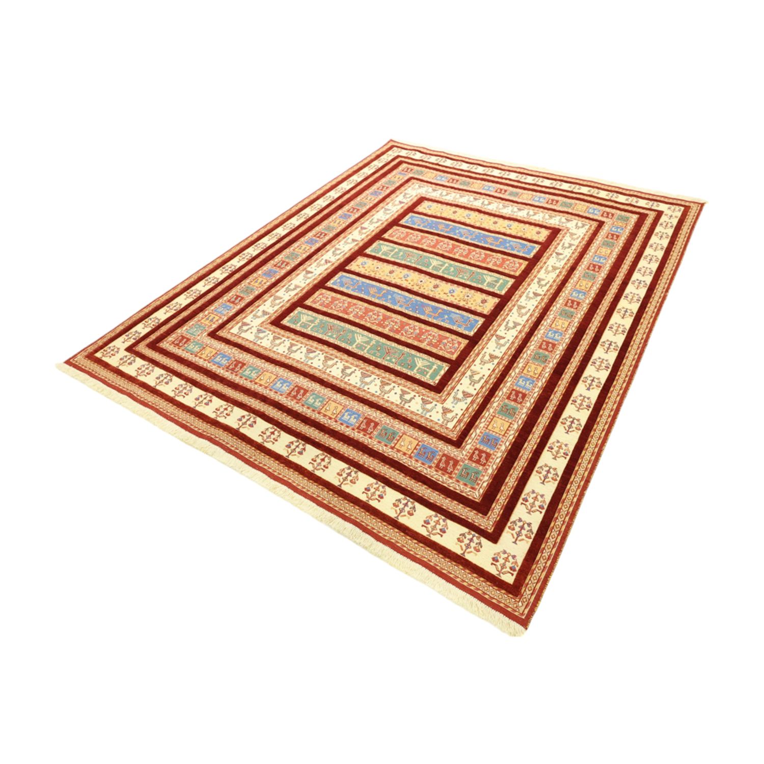 Kelim Teppich - Oriental - 225 x 175 cm - mehrfarbig