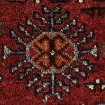 Perserteppich - Nomadic - 300 x 150 cm - dunkelrot