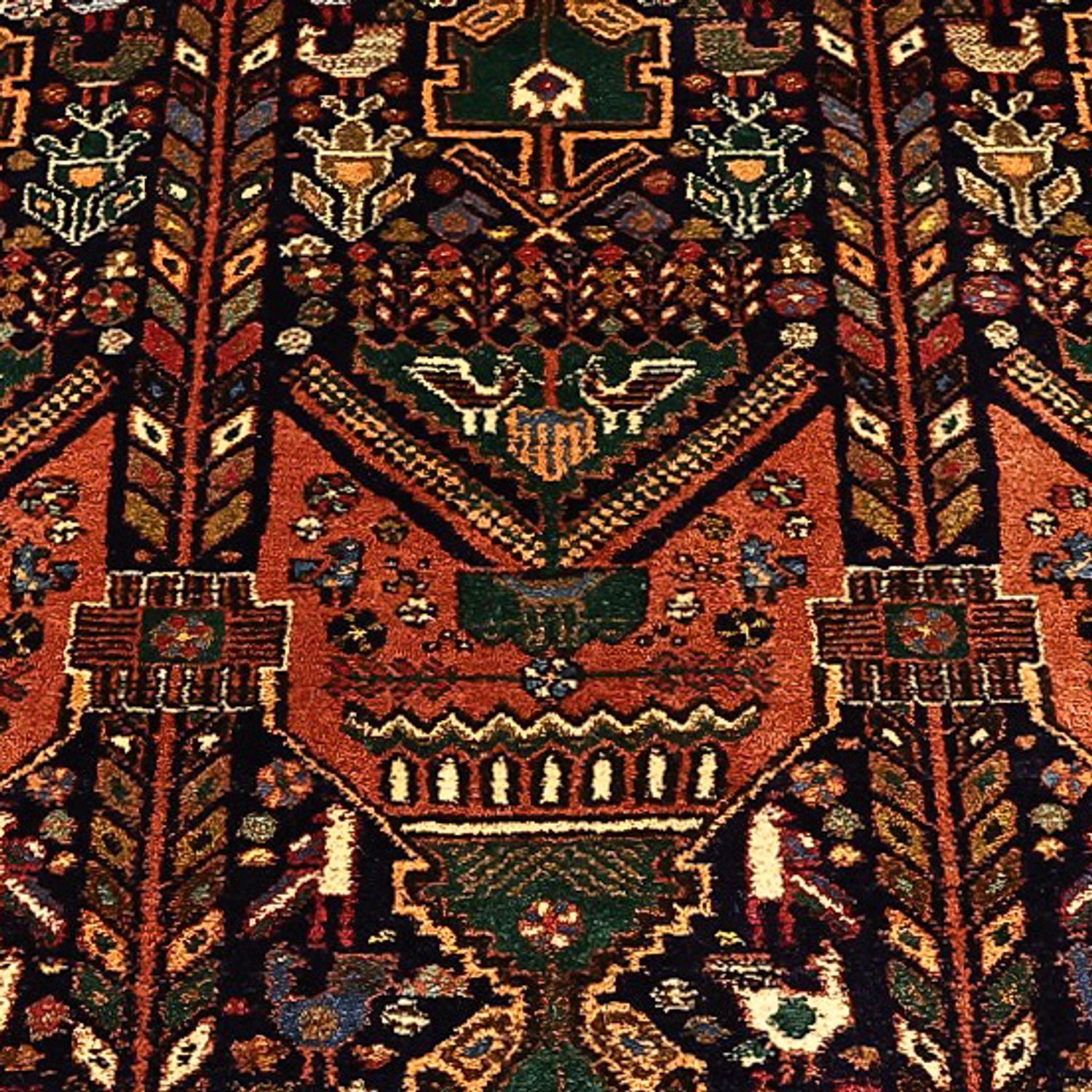 Perser Rug - Nomadic - 191 x 133 cm - multicolored