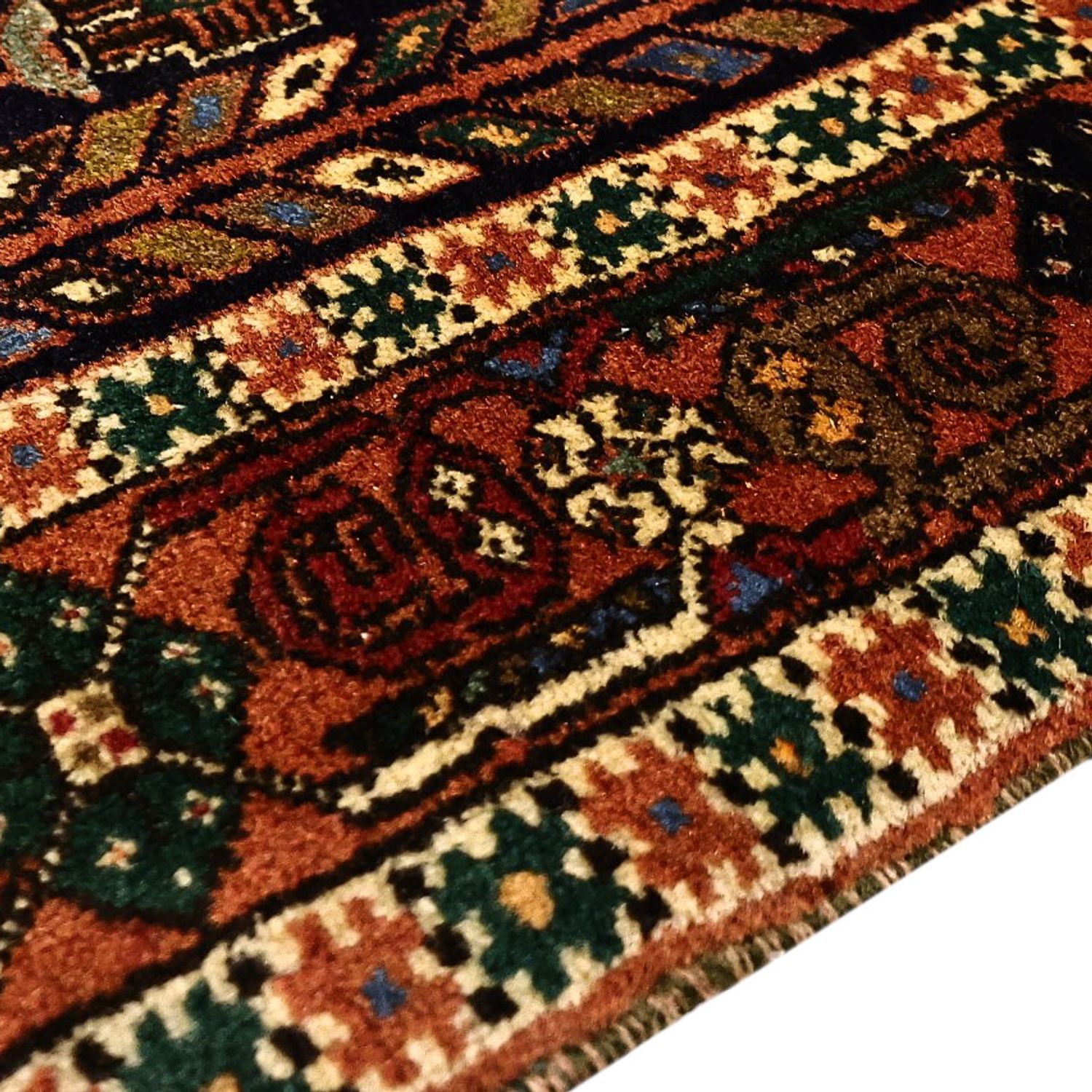 Perser Rug - Nomadic - 191 x 133 cm - multicolored